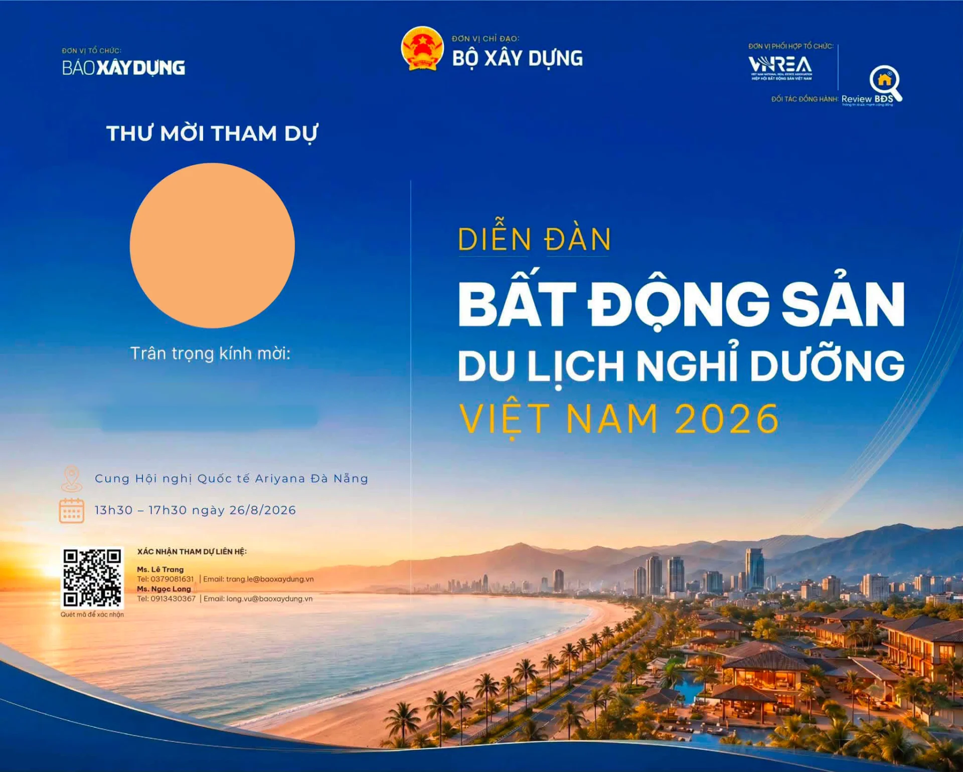 Diễn đàn Bất động sản Du lịch Nghỉ dưỡng Việt Nam 2026