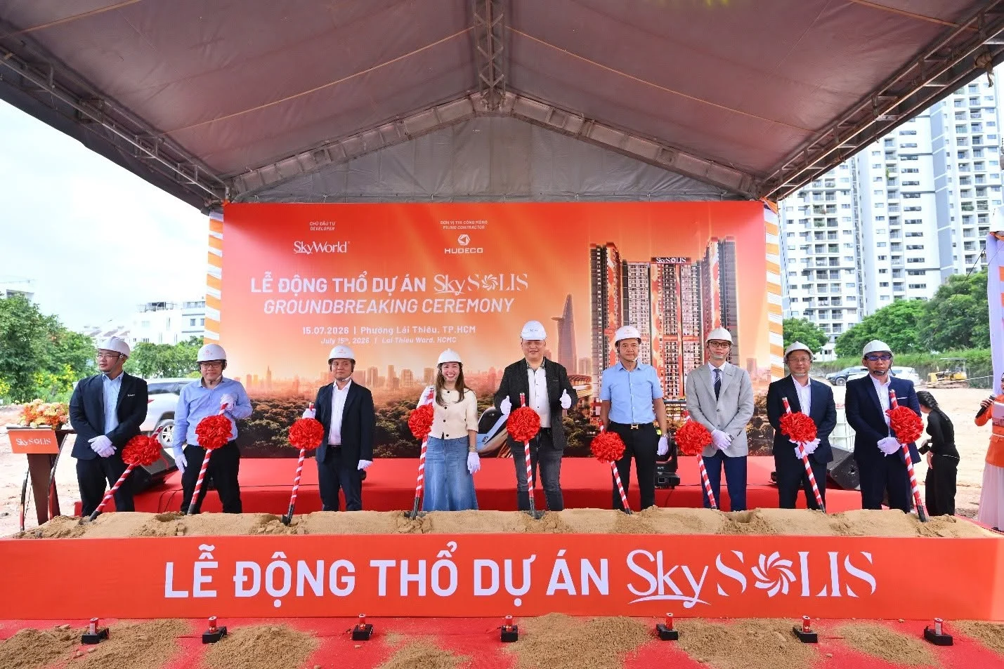 Lễ Động Thổ Dự Án SkySOLIS: Khởi Công Dự Án Mới Tại Phường Lái Thiêu, TP.HCM