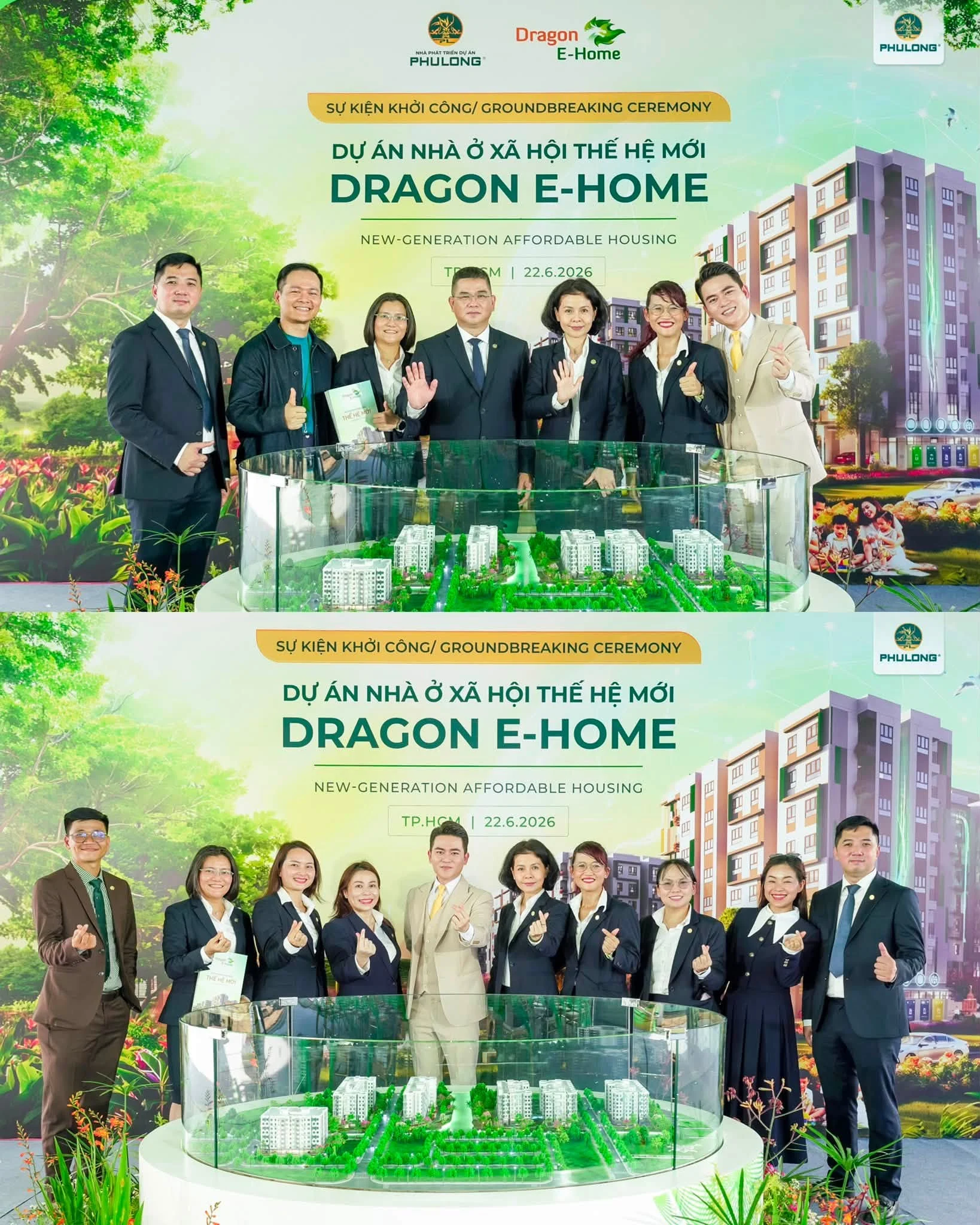 Lễ Khởi Công Dự Án Nhà Ở Xã Hội Thế Hệ Mới Dragon E-Home