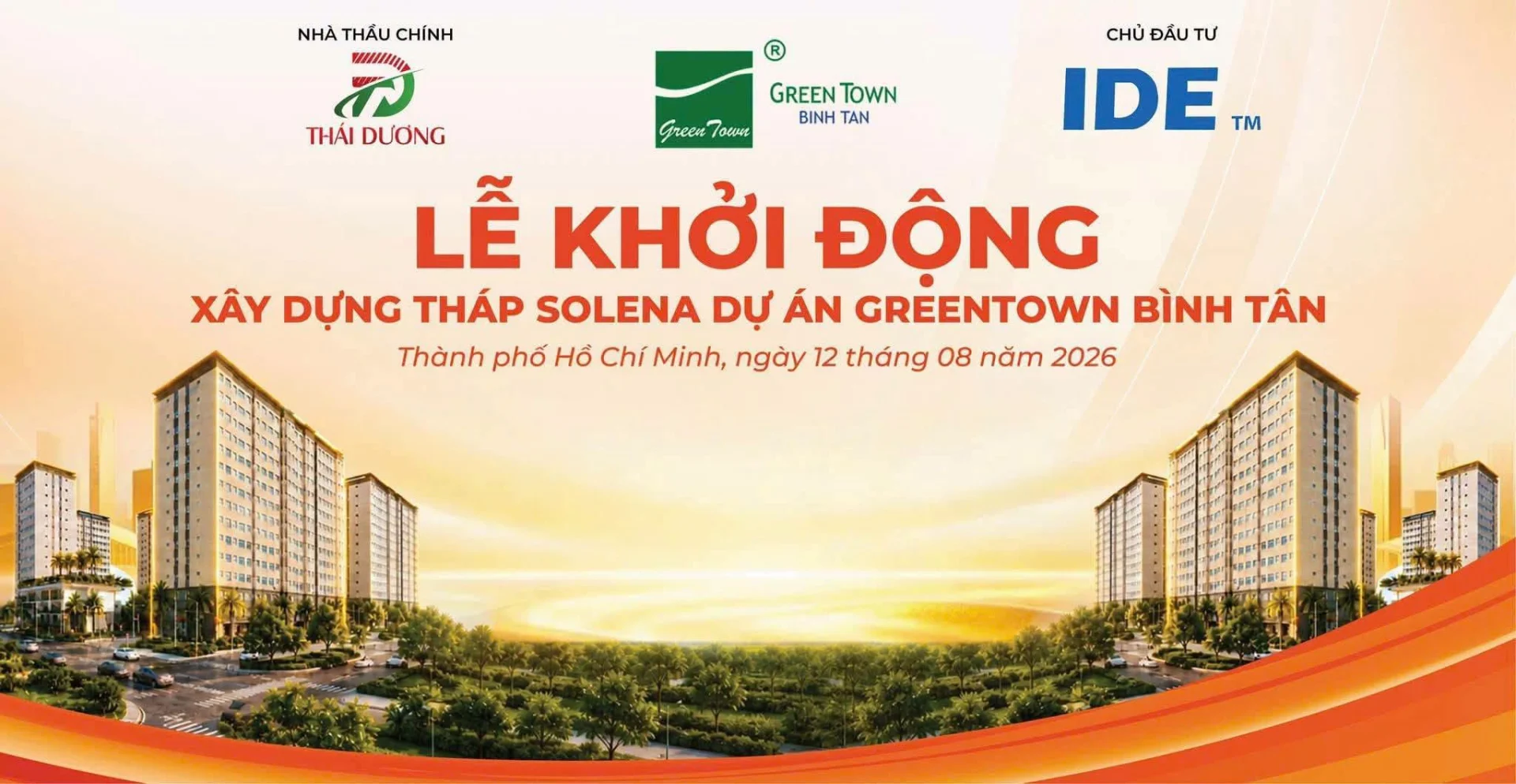 Lễ Khởi Động Xây Dựng Tháp Solena – Dự án Green Town Bình Tân