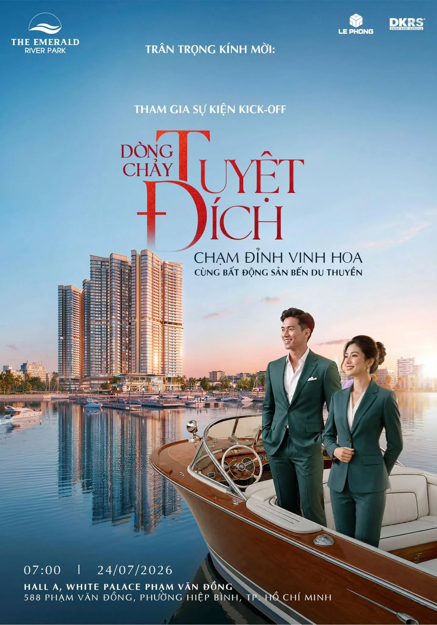 Lễ Kick-off Dòng Chảy Tuyệt Địch - Chạm Đỉnh Vinh Hoa Cùng Bất Động Sản Bến Du Thuyền