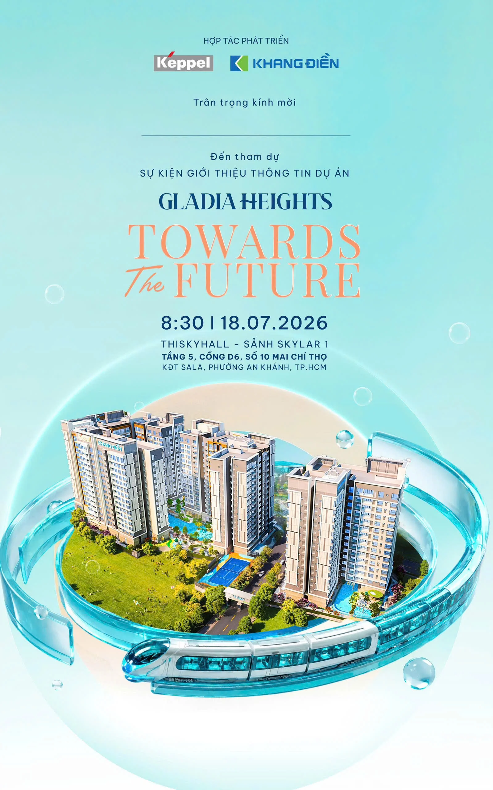 Sự kiện giới thiệu thông tin dự án Gladia Heights