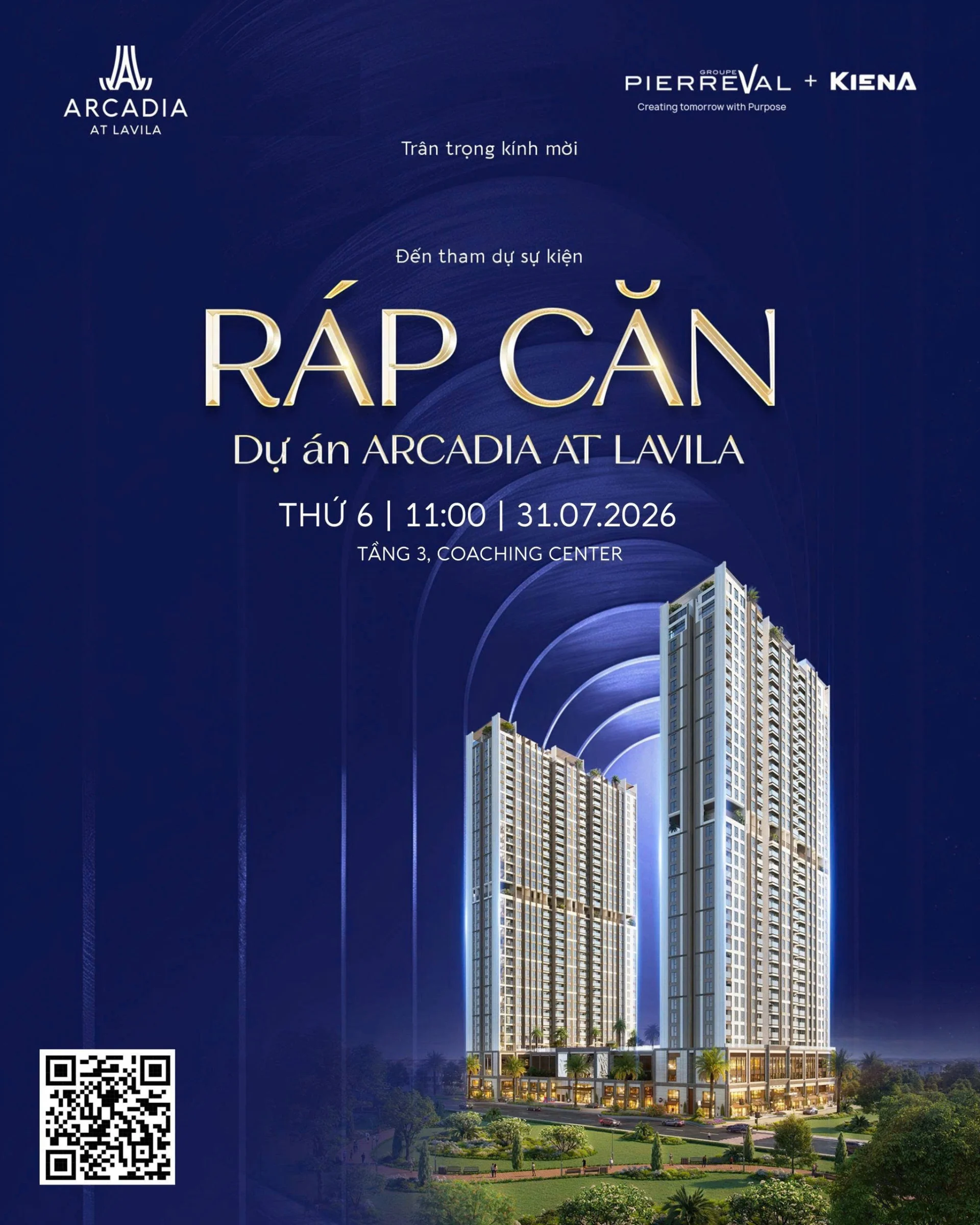 Sự kiện RÁP CĂN dự án ARCADIA AT LAVILA