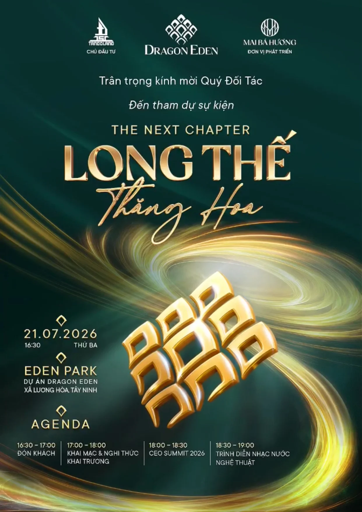The Next Chapter: Sự kiện ra mắt dự án Dragon Eden tại Tây Ninh