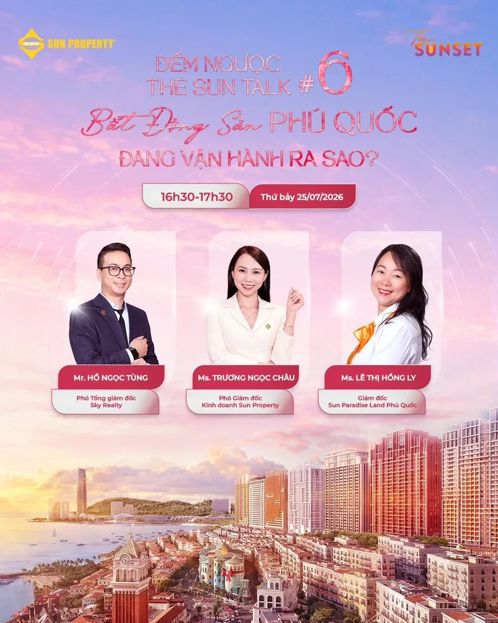 The Sunset Đếm Ngược: The Sun Talk # - Bất Động Sản Phú Quốc Đang Vận Hành Ra Sao?